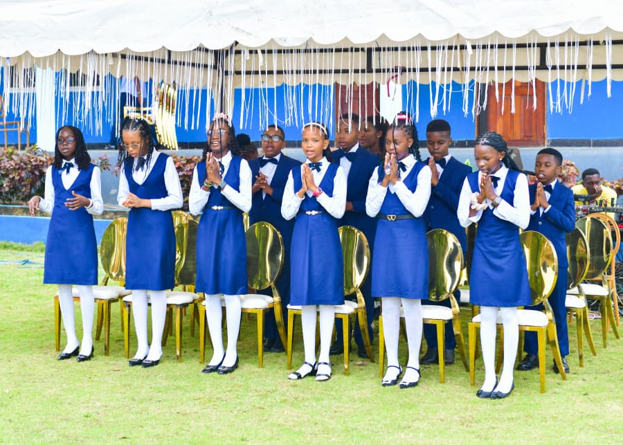 Choir at morning devotion