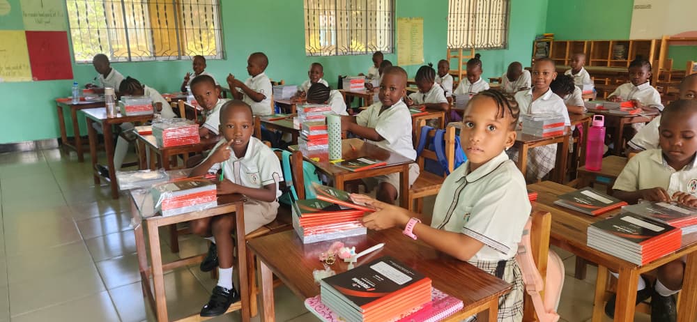 Ivy First pupils in their classroom